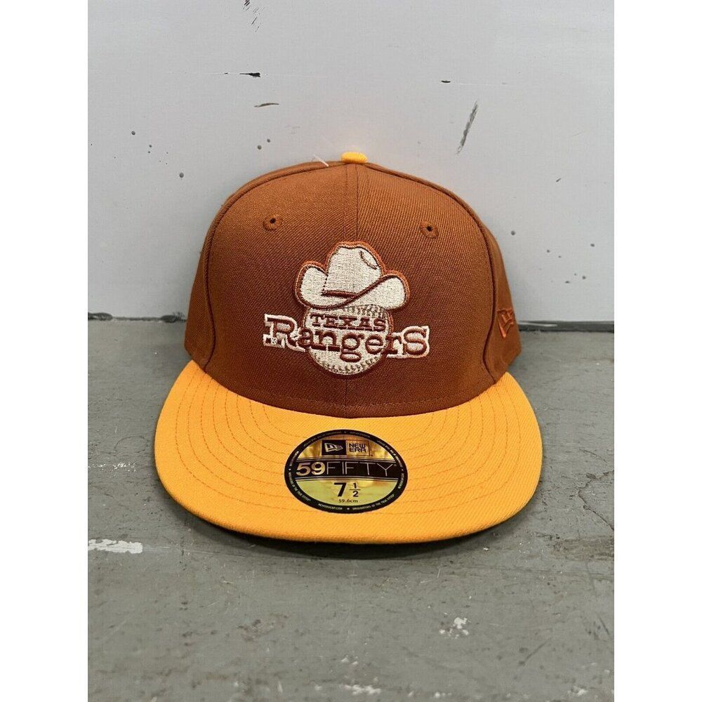 Texas Rangers Wildlife 59FIFTY Fitted Hat 70716813 Size 7 1/2